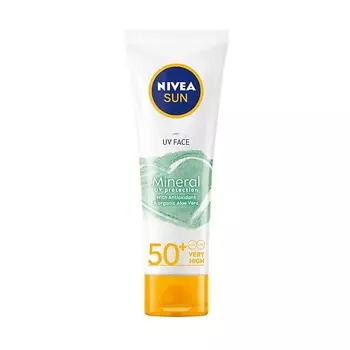 NIVEA Крем для лица солнцезащитный Minerals SPF 50+