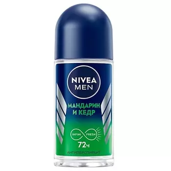 NIVEA Men Дезодорант-антиперспирант шариковый "Мандарин и кедр"