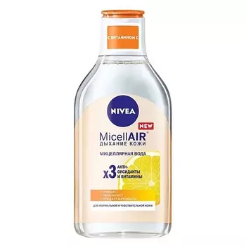 NIVEA Мицеллярная вода «MicellAIR Дыхание кожи»