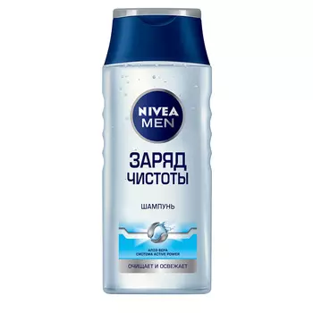 NIVEA Шампунь-уход Заряд чистоты