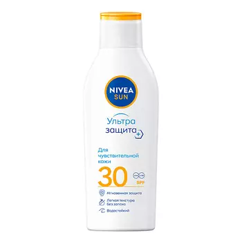 NIVEA Sun Солнцезащитный лосьон для чувствительной кожи Ультра Защита SPF 30