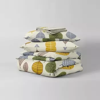 НОЧЬ НЕЖНА Комплект постельного белья Листопад 1.5-спальный 70х70