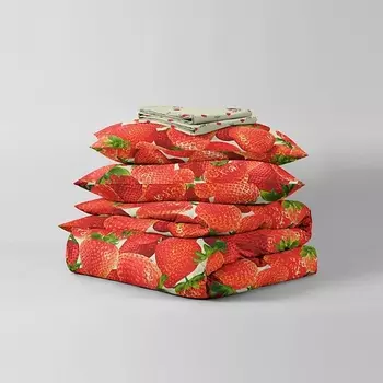 НОЧЬ НЕЖНА Комплект постельного белья Ягода моя 1.5-спальный 70х70