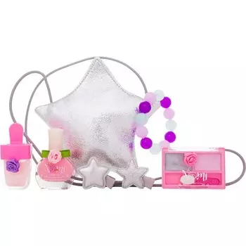 NOMI ПОДАРОЧНЫЙ НАБОР ДЕТСКОЙ КОСМЕТИКИ "СУМОЧКА СЕРЕБРЯНАЯ ЗВЕЗДОЧКА №2"