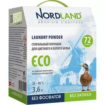 NORDLAND Стиральный порошок ECO 3600.0