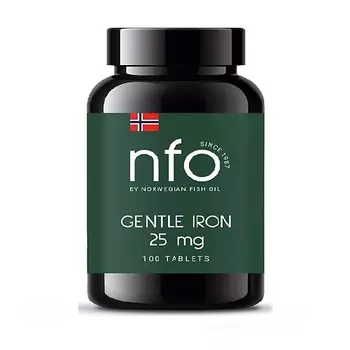 NORVEGIAN FISH OIL Легкодоступное железо таблетки 550 мг