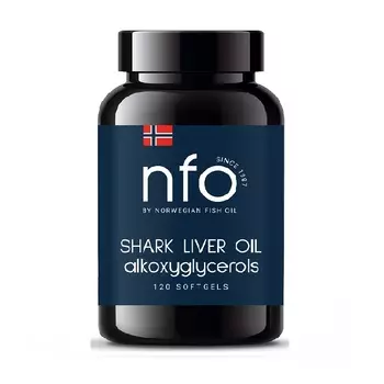NORVEGIAN FISH OIL Омега-3 Жир печени акулы капсулы 690 мг