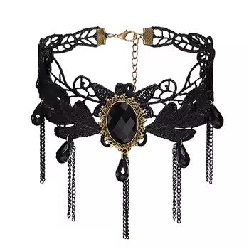 NOTHING BUT LOVE Чокер "Готический Лондон" с подвесками