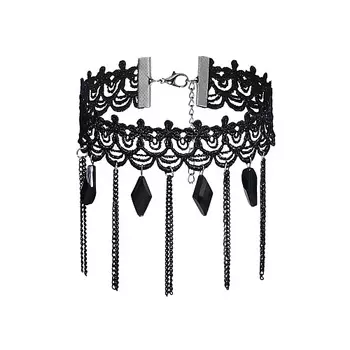 NOTHING BUT LOVE Чокер в готическом стиле "Камни и Цепи"