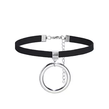 NOTHING BUT LOVE Дерзкий чокер "Монреаль с подвеской Кольцо"