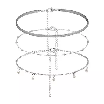 NOTHING BUT LOVE Набор 3 браслета на ногу "Испытание невинностью"