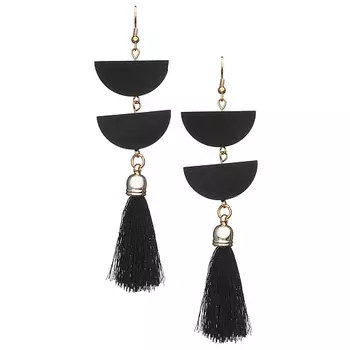 NOTHING BUT LOVE Серьги кисточки "Греческое лето"