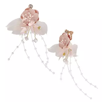 NOTHING BUT LOVE Серьги-клипсы "Горный цветок"