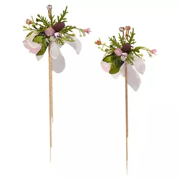 NOTHING BUT LOVE Серьги-клипсы "Сентябрьские розы"