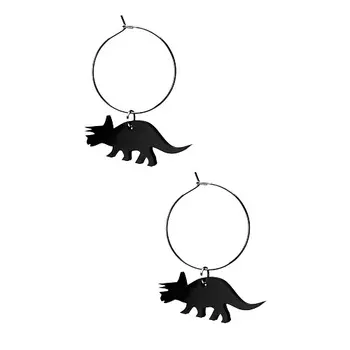 NOTHING BUT LOVE Серьги-кольца "Мир Юрского периода"