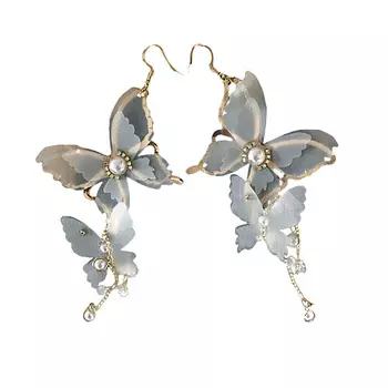 NOTHING BUT LOVE Серьги "Крылья любви"