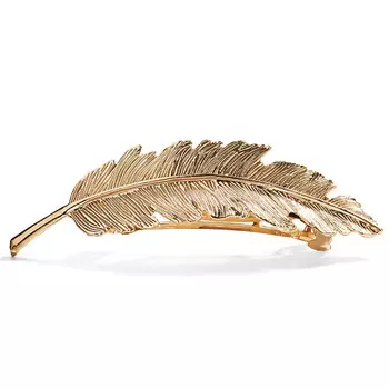 NOTHING BUT LOVE Заколка "Перо фламинго"