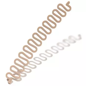 NOTHING BUT LOVE Заколка-трафарет для плетения кос "Жасмин"