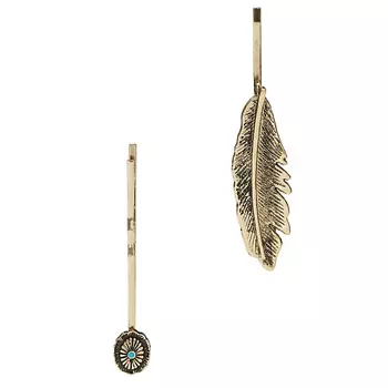 NOTHING BUT LOVE Заколки невидимки "Птица счастья"