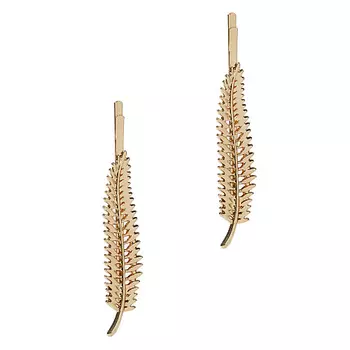 NOTHING BUT LOVE Заколки невидимки "Золотая ветвь"