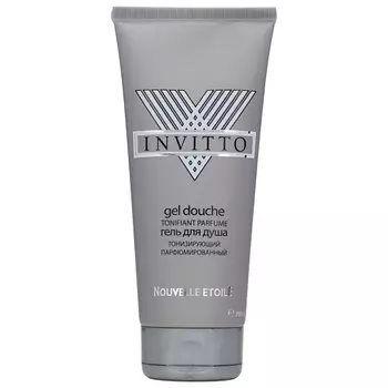 НОВАЯ ЗАРЯ Гель для душа тонизирующий парфюмированный "INVITTO"/"Непобедимый" 200.0