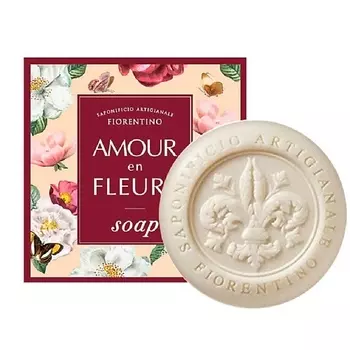 НОВАЯ ЗАРЯ Мыло туалетное "Amour en fleurs" 100.0