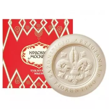 НОВАЯ ЗАРЯ Мыло туалетное "Красная Москва" в футляре 50.0