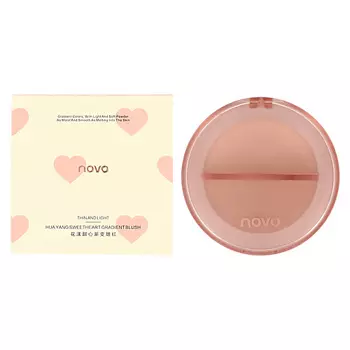 NOVO Румяна для лица SWEETHEART GRADIENT BLUSH