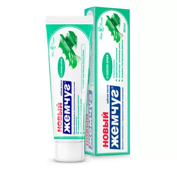 НОВЫЙ ЖЕМЧУГ Зубная паста Алоэ 100