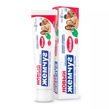 НОВЫЙ ЖЕМЧУГ Зубная паста Кальций 50.0