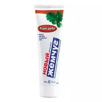 НОВЫЙ ЖЕМЧУГ Зубная паста Кора Дуба 100