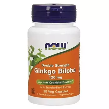 NOW Гинкго Билоба Плюс 500 мг