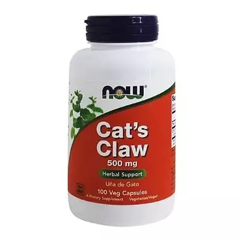 NOW Экстракт Кошачий коготь 562,73 мг