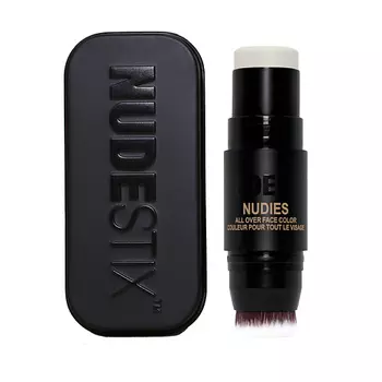 NUDESTIX Хайлайтер Nudies Glow в стике, со встроенной кисточкой для растушевки