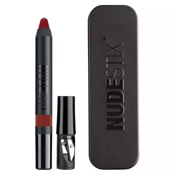 NUDESTIX Матовая губная помада-карандаш и румяна Intense Matte Lip + Cheek Pencil