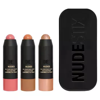 NUDESTIX Набор для макияжа лица Roses & Honey Nudes