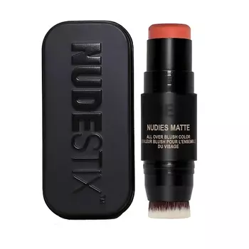 NUDESTIX Стойкие матовые румяна в стике Nudies Matte All Over Blush Color