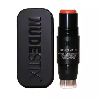 NUDESTIX Стойкие матовые румяна в стике Nudies Matte All Over Blush Color