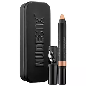 NUDESTIX Стойкие тени-карандаш Magnetic Luminous Eye Color с сияющим финишем