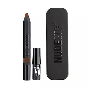 NUDESTIX Стойкие тени-карандаш Magnetic Matte Eye Color с матовым финишем