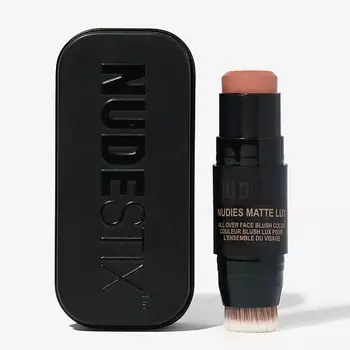 NUDESTIX Универсальные кремовые румяна-стик Nudies Matte Lux с матовым финишем