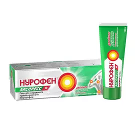 Нурофен Экспресс , гель для наружного применения, 5% 100г