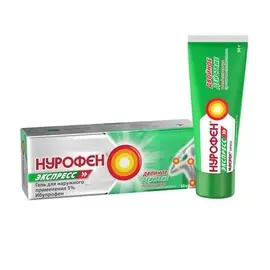 Нурофен Экспресс , гель для наружного применения, 5% 50г