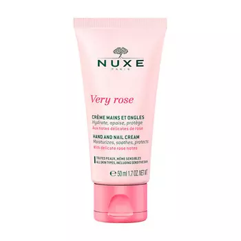 NUXE Крем с ароматом розы для рук и ногтей Very Rose