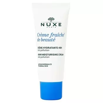 NUXE Крем увлажняющий для лица Crme Fraiche de Beaute 48 HR Moisturising Cream Anti-pollution