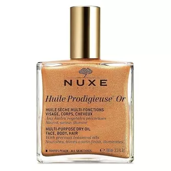 NUXE Мерцающее сухое масло для лица, тела и волос Huile Prodigieuse