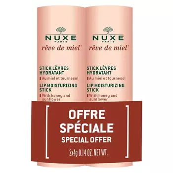 NUXE Прозрачный увлажняющий стикбальзам Reve de Miel