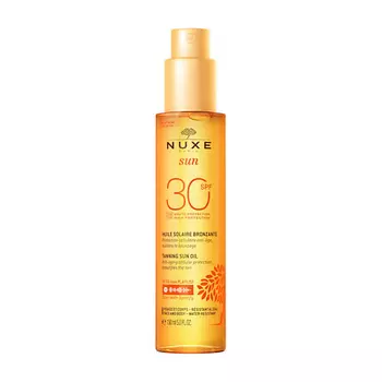 NUXE Солнцезащитное масло Sun Tanning Oil Face & Body SPF30