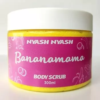 NYASHNYASH Скраб для тела Bananamama с ароматом спелого банана 300