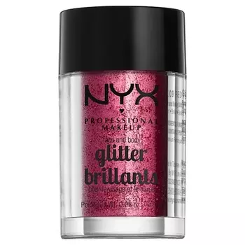 NYX Professional Makeup Глиттер для лица и тела. FACE &amp; BODY GLITTER